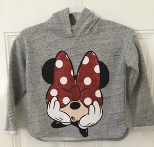 Zara Girls Disney Minnie Mouse Hoodie Pullover - Picture 1 of 4