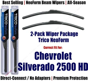 Super Premium Wiper Blades 2pk - 2020-2021 Chevrolet Silverado 2500 HD 16220x2 - Picture 1 of 1
