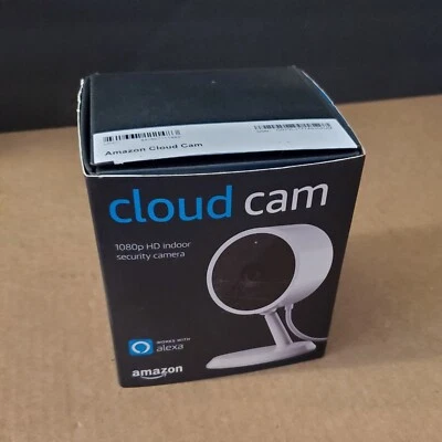 Amazon Cloud Cam B01C4UY0JK Indoor Security Camera - White - Image 1 of 2