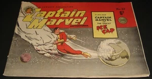 CAPTAIN MARVEL AUSSIE #37 COMIC  1940s - Golden Age Super Hero - Picture 1 of 5