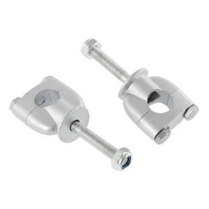 Adaptador elevador abrazaderas de montaje de manillar de motocicleta universal 7/8" 22 mm - Imagen 1 de 11