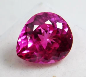 10.60 Ct Natural Pink Sapphire – "Certified" Stunning Loose Gemstone From Ceylon - Picture 1 of 13