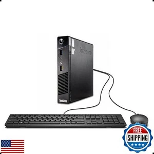 Lenovo Thinkcentre M93 Tiny Desktop, Intel Core i5-4670T 2.3GHz, 16GB DDR3, 2 - Picture 1 of 3