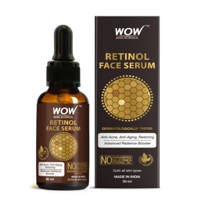 WOW Skin Science Retinol Face Serum - Oil Free - Skin Plumping, Boost Collagen - Image 1 of 4