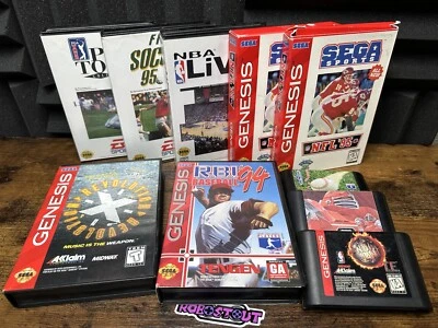 Sega Genesis lot bundle of 10 Games Tested and Working Authentic ⭐ - Image 1 of 4