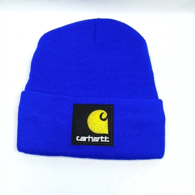 Carhartt меха с подкладкой теплый зимний Beanie шляпа холодной погоды шляпа зимние головные уборы синий - Изображение 1 из 4
