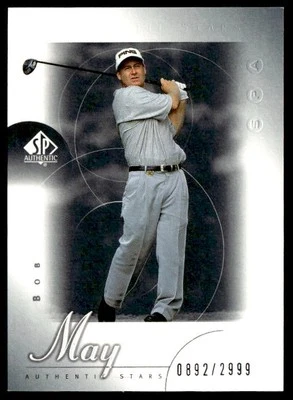 Bob May #66 SP 2001 auténtico #/2999 Foto 1 de 2