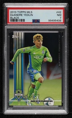 2013 Topps MLS Black /10 DeAndre Yedlin #42 PSA 7 Rookie RC - Image 1 of 2