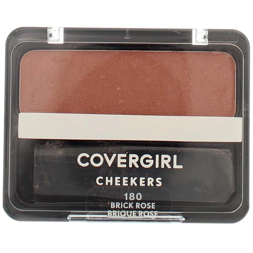3 X COVERGIRL 180 Brick Rose Cheekers Blush Factory