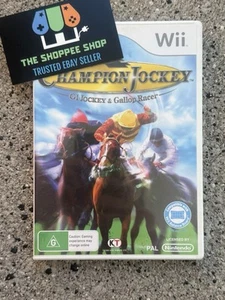 Champion Jockey G1 Jockey & Gallop Racer (Nintendo Wii, 2011) Free AU Postage - Picture 1 of 5
