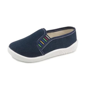 Zetpol Marcin Stripes Navy Blue Natural Canvas Slipper, Größe 27 EU / 11 US - Bild 1 von 6