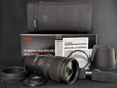 Sigma 70-200mm f/2.8 APO EX DG OS HSM Nikon F [Near Mint w/Box] Fast Ship Japan - Image 1 of 4