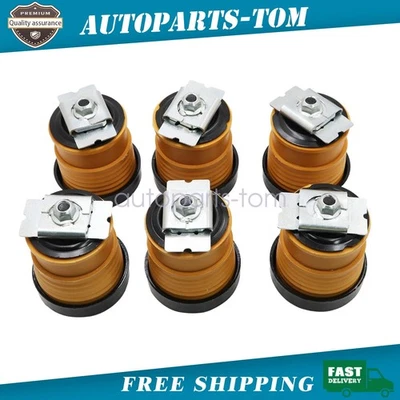6PCS Body Mount Bushing For 08-16 Ford F250 F350 F450 F550 Super Duty 924-066 US - Image 1 of 4