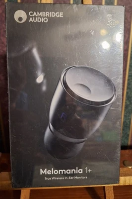 Cambridge Audio Melomania 1+ Blue Tooth Earbuds- (C11185) Black-NEW SEALED
