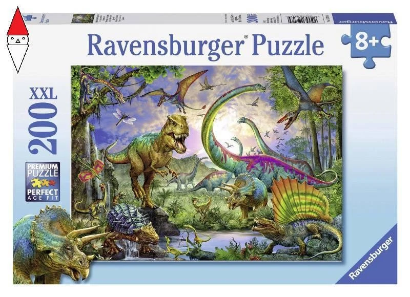 PUZZLE RAVENSBURGER PUZZLE 200 PZ NEL REGNO DEI GIGANTI - Immagine 1 di 1