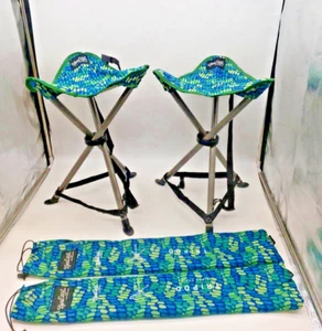 NorEast Outdoors Tripod Camping Chair Capacity 250 lb (2 Chairs) - Picture 1 of 6