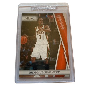 2010-11 Panini Prestige Brandon Jennings Milwaukee Bucks /499 Insert Card Rare!
