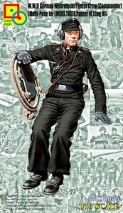 Classy Hobby MC16005 1/16 WWII German Panzer Crew (Commander) - Bild 1 von 1