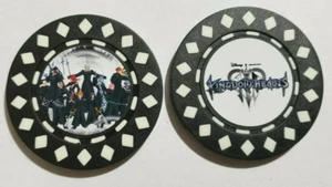KINGDOM HEARTS 3 POKER CHIP Sora Kairi Roxas Riku Keyblade Donald Goofy Mickey D - Picture 1 of 3
