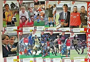 PROGRAMAS DOMÉSTICOS ARSENAL 1988-89 BUEN ESTADO ~ TÚ ELIGES ~ CAMPEONES DEL ARSENAL - Imagen 1 de 14