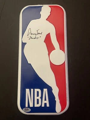 Placa de metal Jerry West Foto 1 de 4