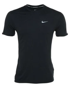 Nike Relay Kurzarm Herren Stil: 619856 schwarz Medium - Bild 1 von 2
