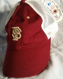 NCAA Licensed Florida State Seminoles Hat Cap Embroid. Adjustable New w/tags - Picture 1 of 3