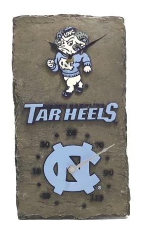 UNC North Carolina Tar Heels Indoor Outdoor Waterproof Thermometer Licensed 8x14 Cover
