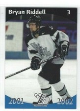2001-02 Hull Olympiques (QMJHL) Bryan Riddell