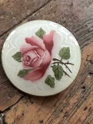 Spilla norvegese Thorleif Johnsen argento sterling smaltato Norvegia vintage ... - Immagine 1 di 4