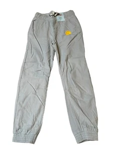 Cat & Jack Corduroy Light Gray Lined Boy's Joggers w/ Elastic Waist NWT Size 10 - Picture 1 of 6
