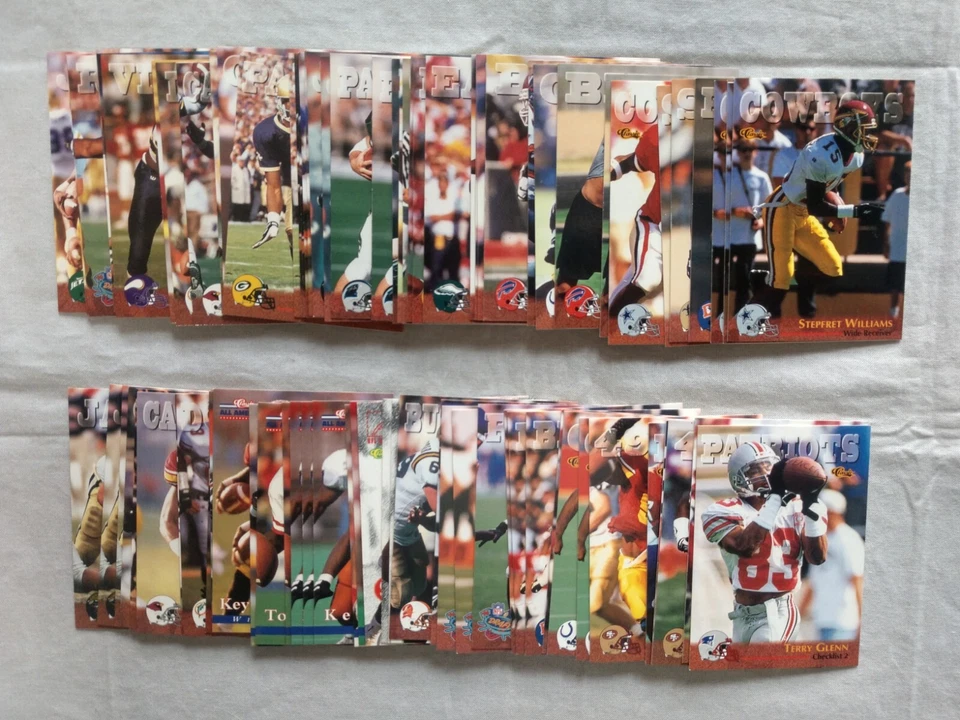 1996 Classic NFL Rookies - - - Pick A Card - - - Complete a Set - Image 1 of 1