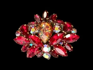 Hervorragende West Germany Vintage Original Brosche Modeschmuck - Bild 1 von 8