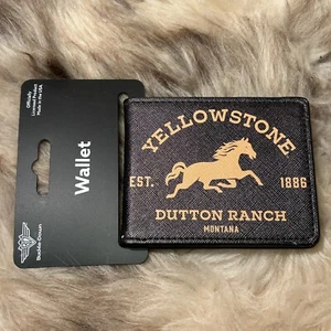 NWT Buckle-Down Men's Bi-Fold Wallet - Yellowstone Dutton Ranch - Picture 1 of 4