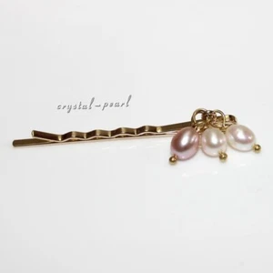estilo antiguo perla horquilla perla real accesorios para el cabello hanfu tocado borla - Imagen 1 de 4