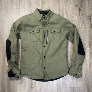 Alpinestars Newman Overshirt Motorcycle Jacket Green Small Riding Armour - Picture 1 of 5