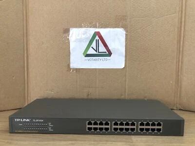 TP-Link TL-SF1024 with No Bracket TP-Link 24-Port 10/100 Ethernet Switch-Inc VAT - Image 1 of 4