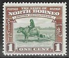 Stamps North Borneo 1939 1c green+brown MNH SG303