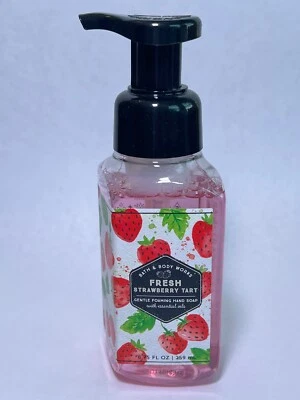1 BATH & BODY WORKS GENTLE CLEAN FOAMING HAND SOAP FRESH STRAWBERRY TART - Image 1 of 2