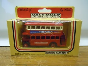 Lledo Models of Days Gone Diecast Cinzano Vermouth Branded Bus - Picture 1 of 2