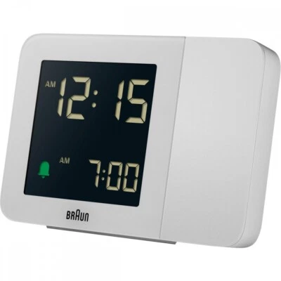 Braun BC15W-DCF - Digitaler Wecker - weiß - Bild 1 von 4