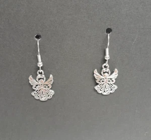 Gorgeous filigree angel earrings - Picture 1 of 4