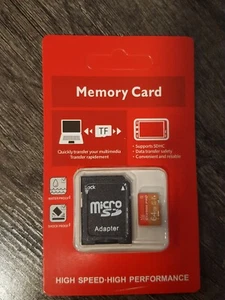 Micro SD Memory Card - Adapter - 64GB - Picture 1 of 2