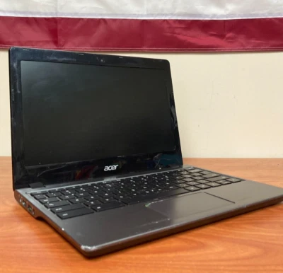 Acer Chromebook C720 11.6" (16GB eMMC Intel Cel.2955U 1.4GHz 2GB) POWERWASHED - Image 1 of 4