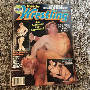 Inside Wrestling Magazine August 1978 Bob Backlund Dusty Rhodes Andre The Giant 