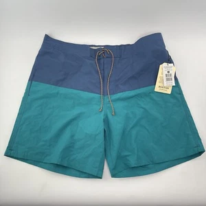 Burton Men's Creekside Hybrid Board Shorts Dark Denim/Fanfare 7” Inseam Size 38 - Picture 1 of 10