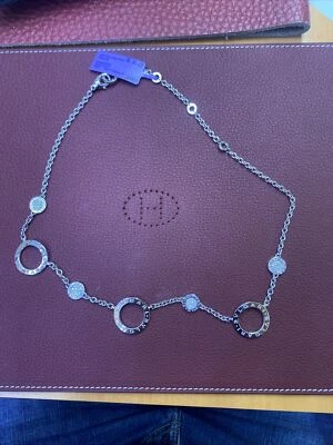 Collar de oro de 18k círculo de diamantes Bvlgari Bulgari Foto 1 de 4