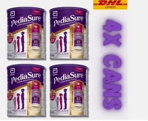 4X Abbott Pedia Sure Complete Nutrition Growth 1-10 Yrs Vanilla 800g - Fast Ship - Picture 1 of 7