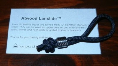 Peter Atwood Mini Rifle Knurl Lanslide Titanium Bead 2010 Vintage Discontinued - Image 1 of 4