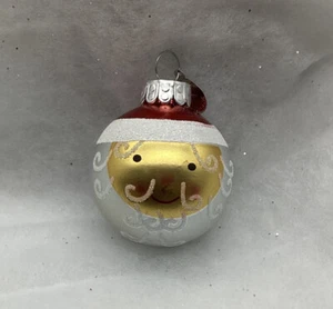 Christopher Radko~Celebrations Santa Claus Face Ball~Pre-owned - Picture 1 of 7